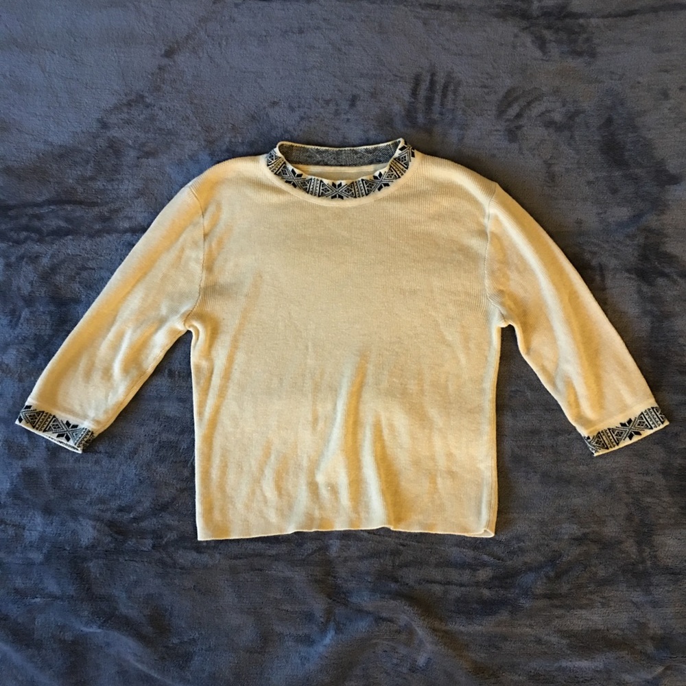 CAMEL CROP TOP with mock turtleneck
